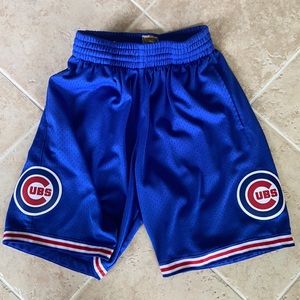 Chicago Cubs Mitchell and Ness mesh shorts!